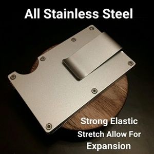 NEW Stainless Steel Money Clip Slim Fit